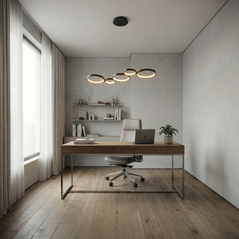 CEILING LAMP CHANDELIER REA APP1923-CP BLACK