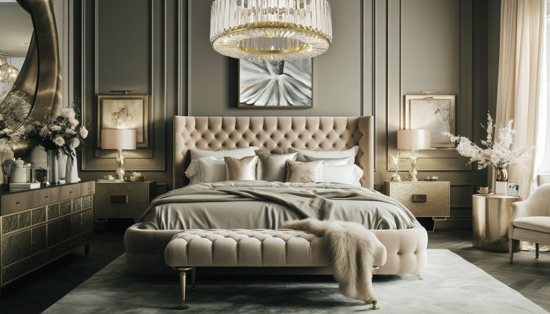 CEILING LAMP CHANDELIER TOOLIGHT APP1652-6CP 50CM GOLD