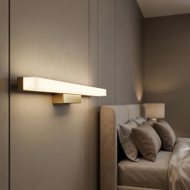 WALL LAMP REA APP1852-1W BRUSH GOLD