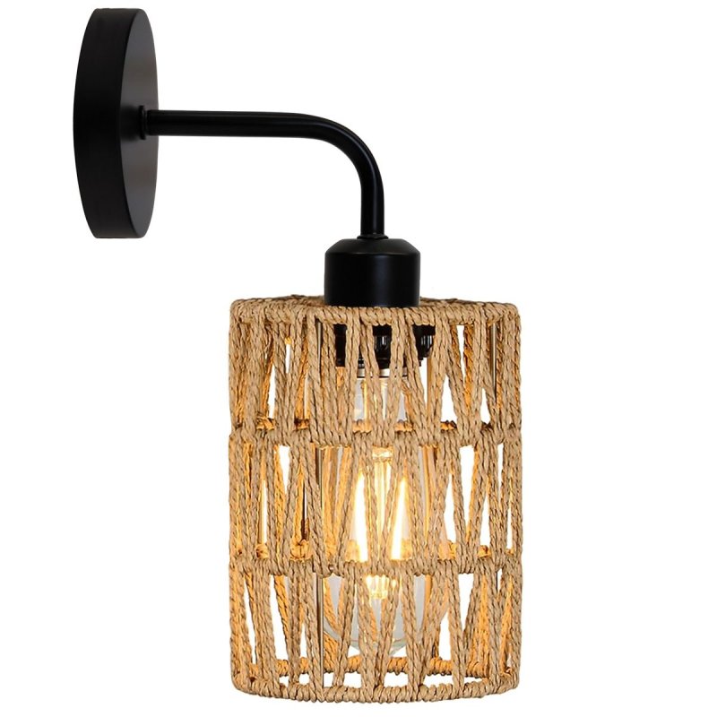 WALL LAMP TOOLIGHT APP1623-1W BOHO BEIGE BLACK