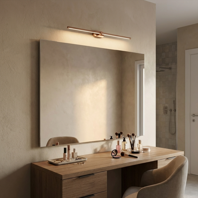 WALL LAMP REA APP1897-1W 80 CM BRUSH COPPER