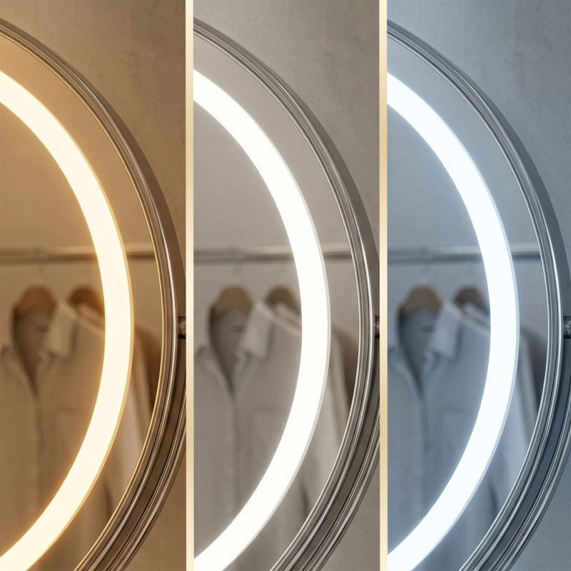 Mirror Rea Make-Up Led Gold