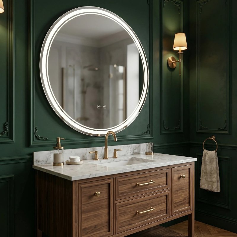 Mirror Rea Soft 100 Led Transparent