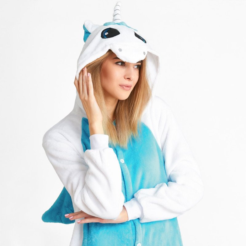 KIGURUMI SUIT TUTUMI UNICORN BLUE M