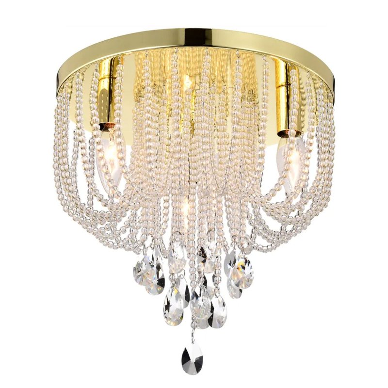CEILING LAMP TOOLIGHT APP1625-3C CHROME GOLD