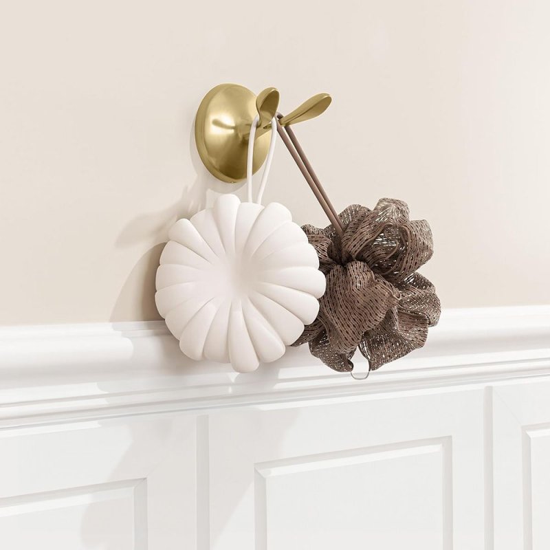 Bathroom hanger Brush Gold 332868