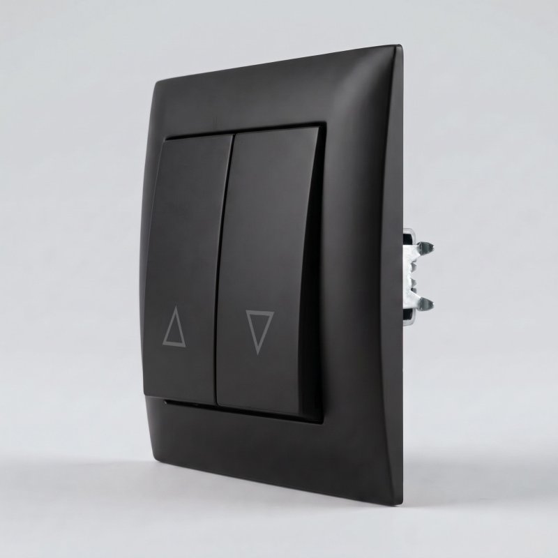 Toolight Venetian Blind Switch Oste Jnh009-w Black
