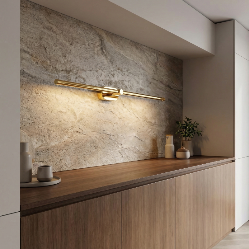 WALL LAMP REA APP1891-1W 80 CM GOLD