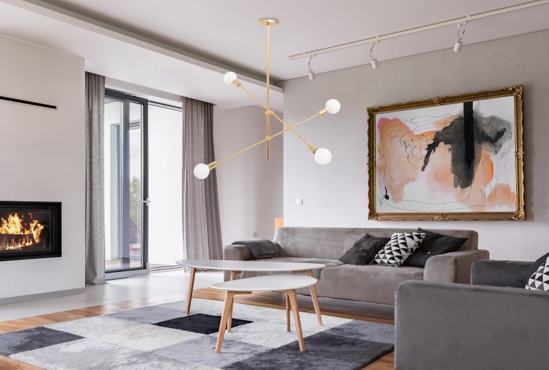 LAMP APP479-4C GOLD 81,5x12x85cm