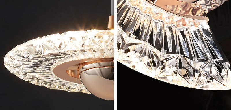 LED PENDANT LAMP TOOLIGHT LHJ108-2CP 2 GOLD, ROSE GOLD