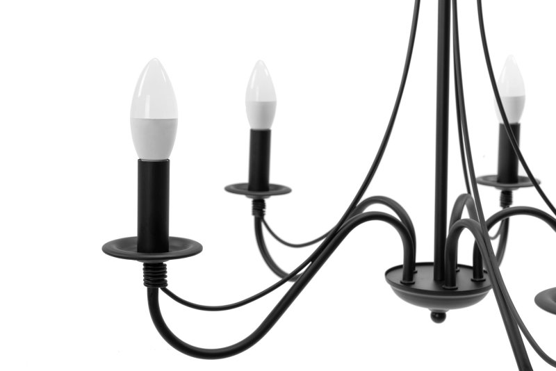Lamp APP647-5CP BLACK