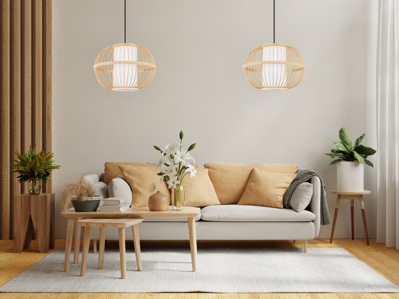 LAMP BOHO APP1631-1CP BEIGE