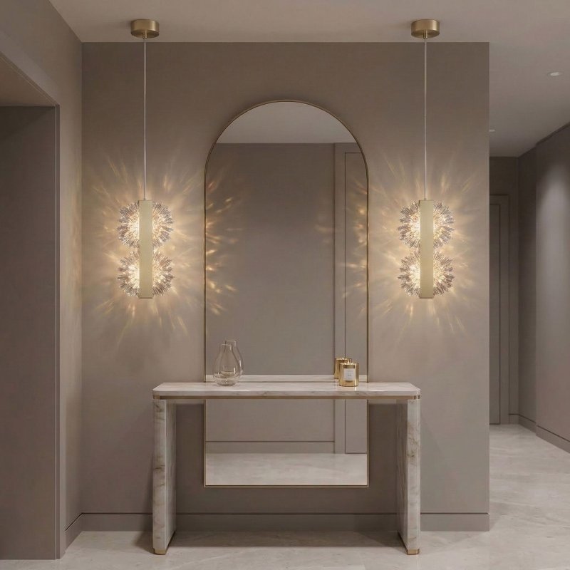 CEILING LAMP CHANDELIER REA G148-2CP GOLD BRUSH GOLD