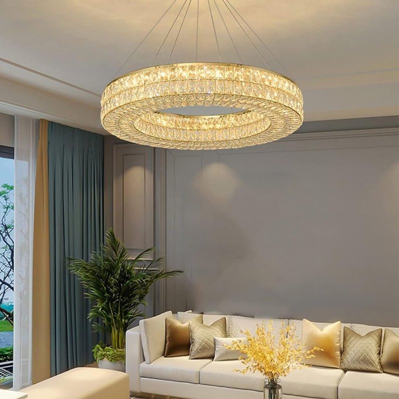 CEILING LAMP CHANDELIER TOOLIGHT LED APP1569-CP 80CM GOLD
