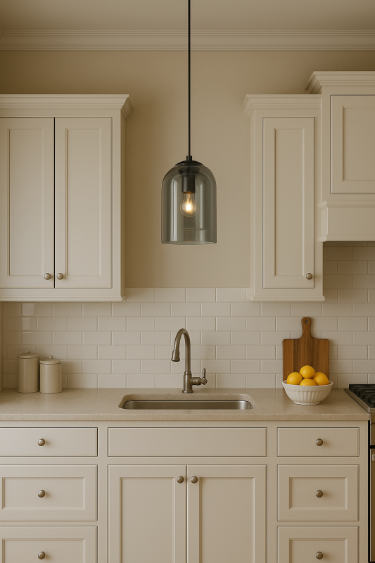 HANGING CEILING LAMP TOOLIGHT APP1705-1CP GREY