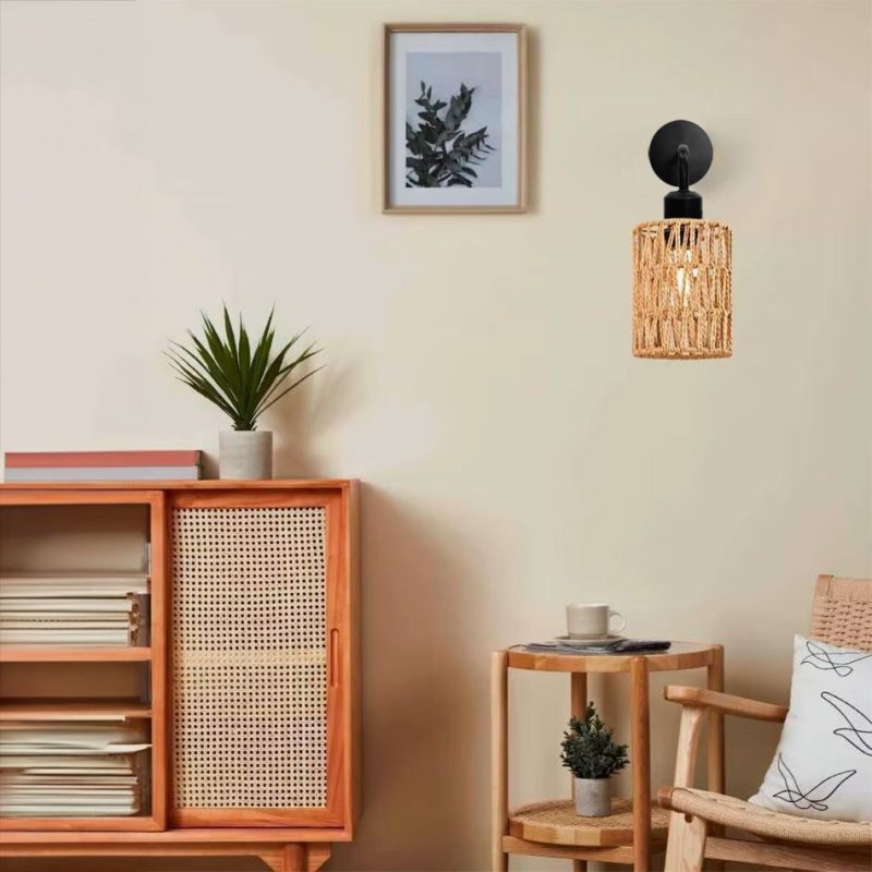 WALL LAMP TOOLIGHT APP1623-1W BOHO BEIGE BLACK