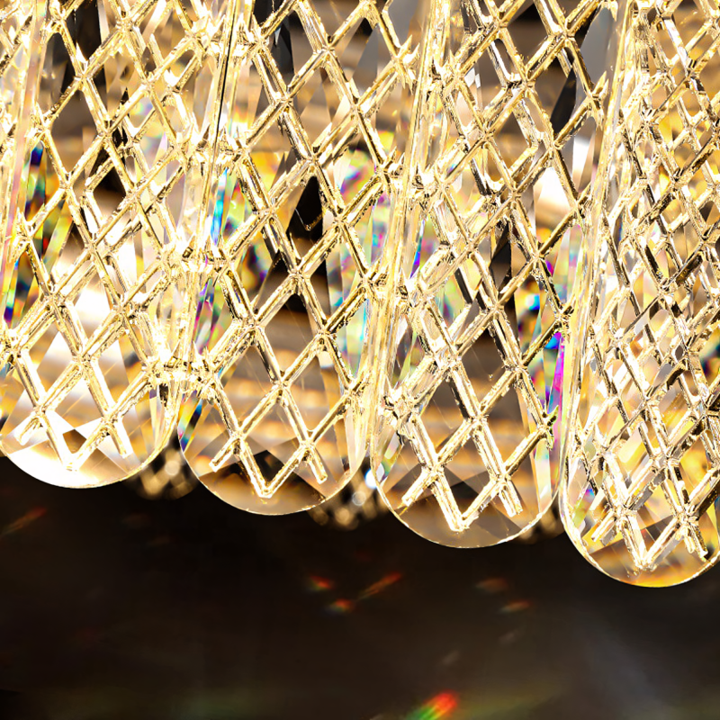 CEILING LAMP CHANDELIER TOOLIGHT APP1750-CP GOLD LED