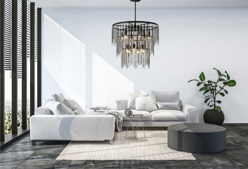 Lamp Cristal APP1314-CP Black