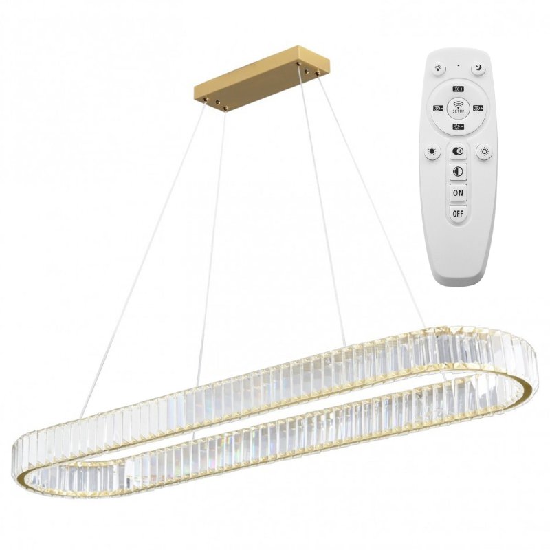 CEILING LAMP CHANDELIER TOOLIGHT LED APP1508-CP BRUSH GOLD