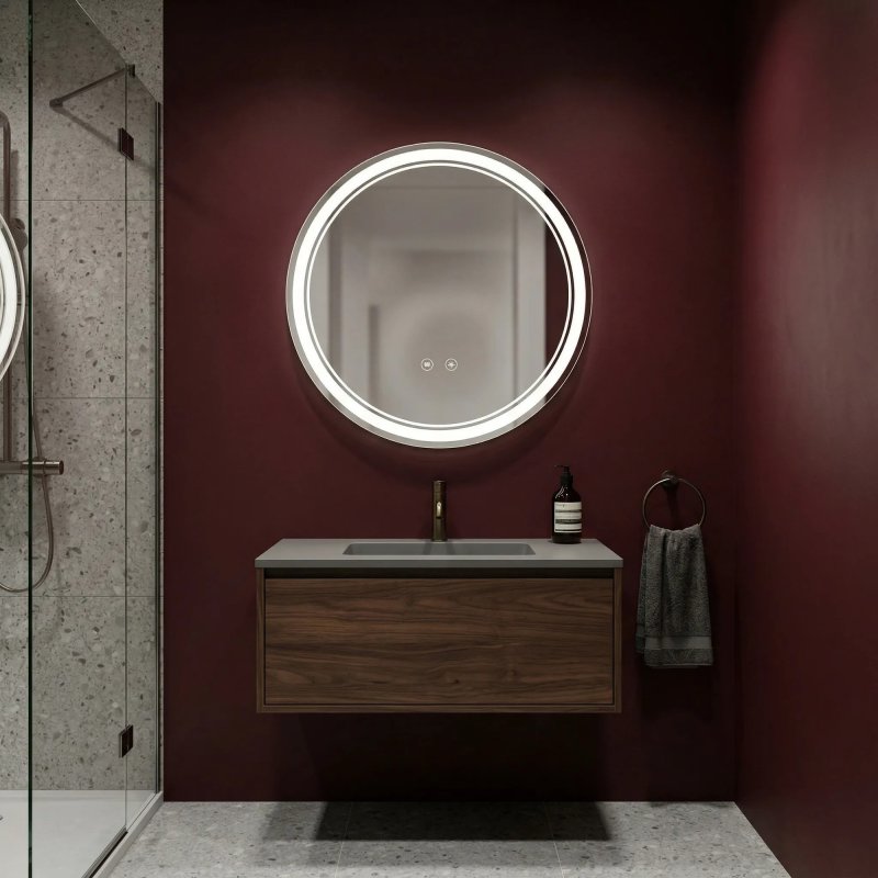 Mirror Rea Soft 60 Led Transparent