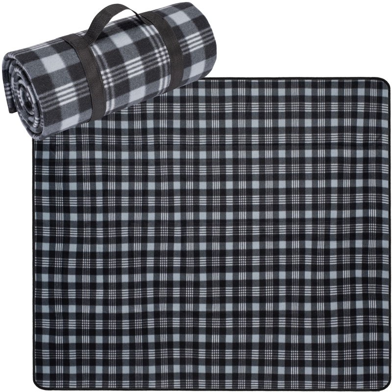 Picnic blanket Gray 150x130x1cm