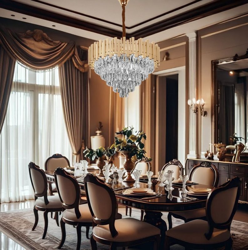 CEILING LAMP CHANDELIER TOOLIGHT G052-CP GOLD