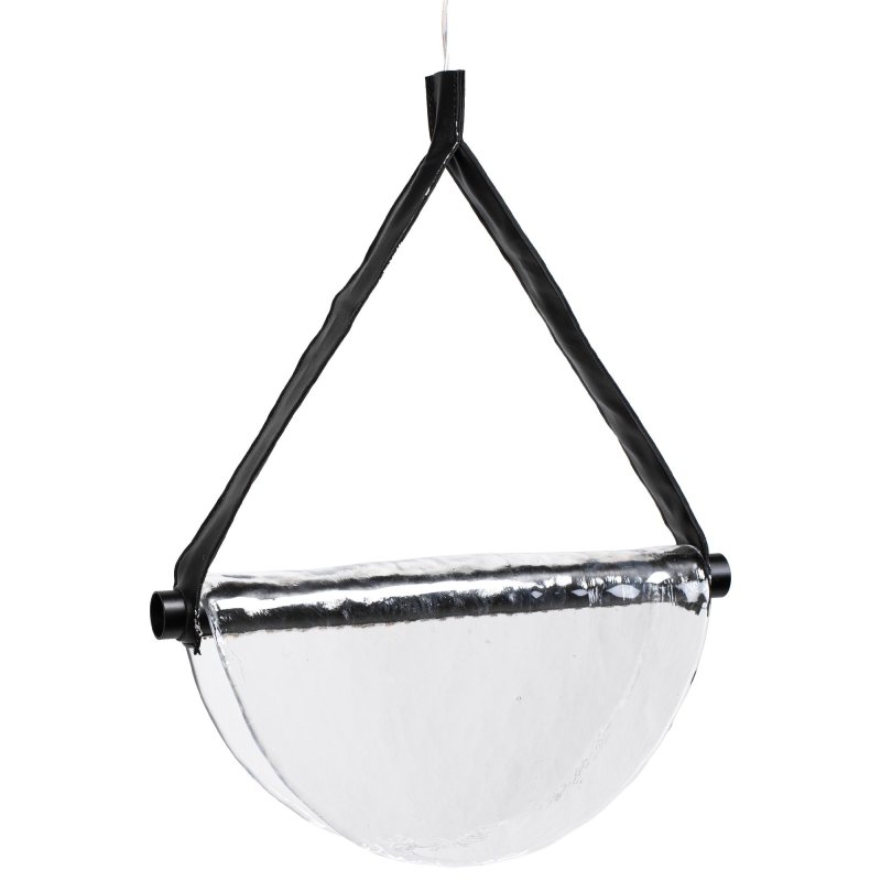 Pendant LED Lamp TOOLIGHT APP1075-CP Black Transparent