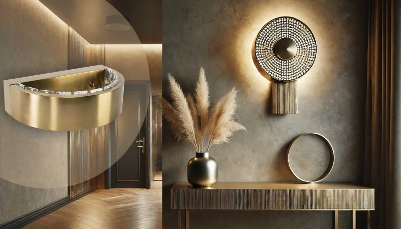 WALL LAMP TOOLIGHT APP1509-W GOLD
