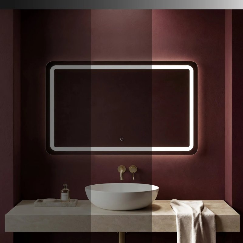 Mirror Rea Edit 100X60 Led Transparent