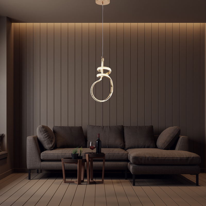 CEILING LAMP CHANDELIER TOOLIGHT G071-CP GOLD