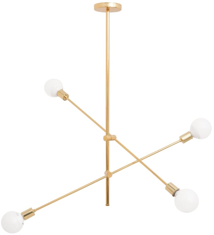 LAMP APP479-4C GOLD 81,5x12x85cm