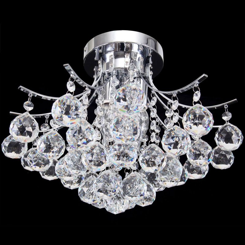 Chandelier Toolight APP784-3C Crystal 3-light points E14 40x40x40cm