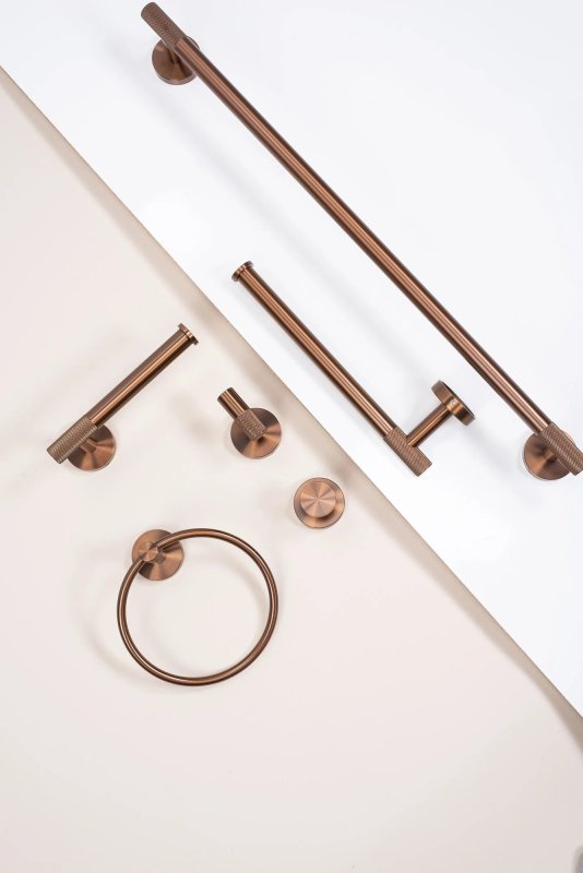 BATHROOM HANGER REA 6606 MODERN BRUSH COPPER