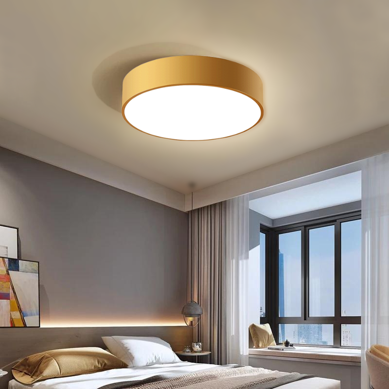 Ceiling Lamp Chandelier TOOLIGHT APP872-C Classic Gold 30cm Round 3-light points E27 30x8Cm