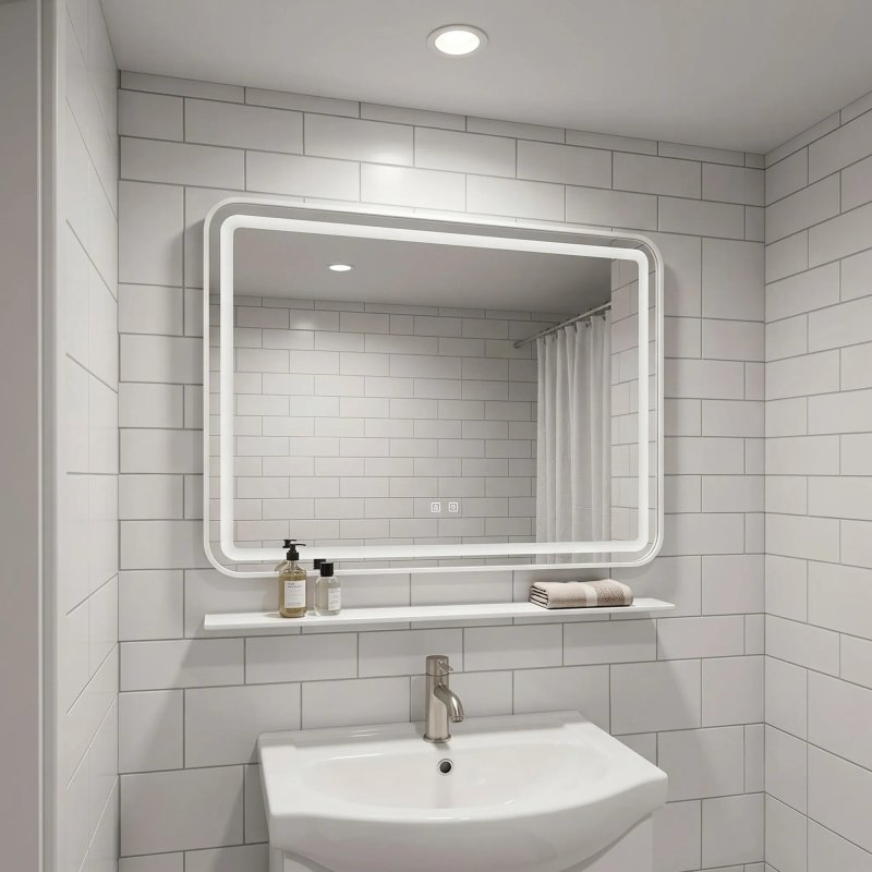 Mirror Rea L-8060 Led Transparent