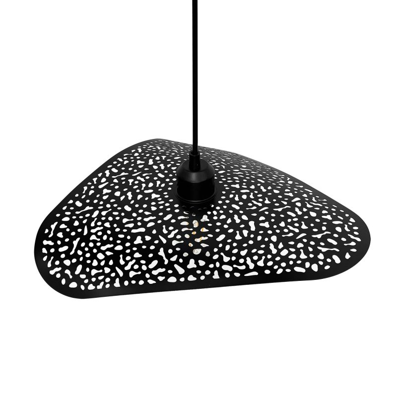 Pendant Lamp TOOLIGHT APP1467-1CP Black/OR E27