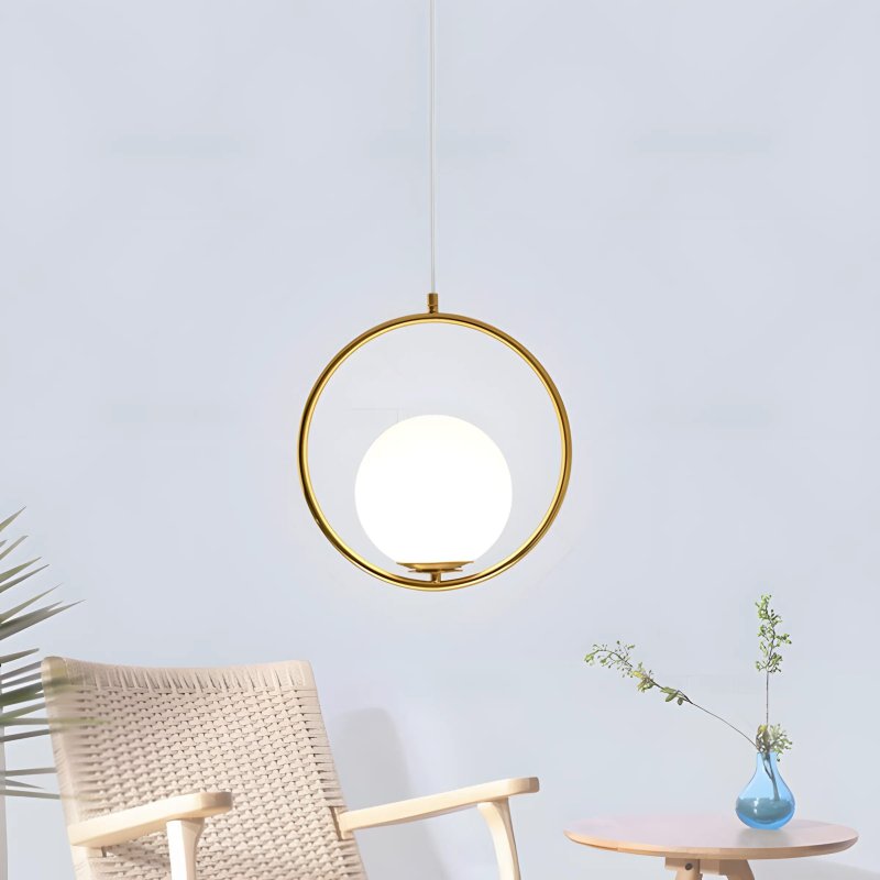 CEILING LAMP CHANDELIER TOOLIGHT G109-1W GOLD WHITE