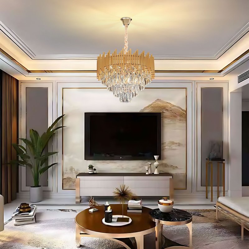 CEILING LAMP CHANDELIER TOOLIGHT G062-CP GOLD