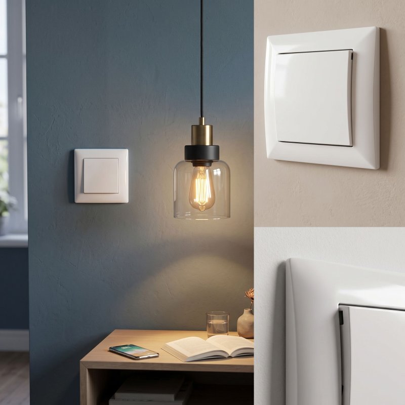 Toolight Single Switch Oste Jnh006-w White