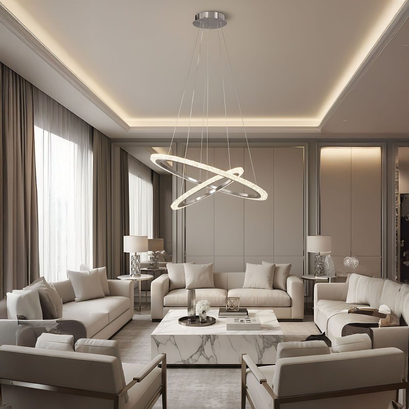 PENDANT CEILING LAMP TOOLIGHT LHJ045-CP2 BRUSH NICKEL