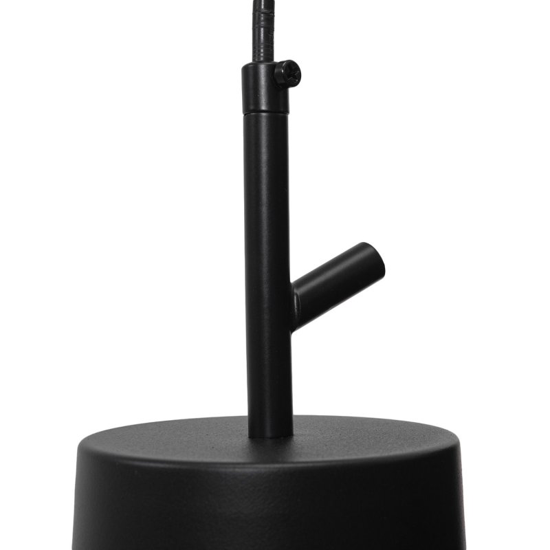 Pendant Lamp TOOLIGHT APP1034-1CP Black 1-light point E27 13x13x26,5-107cm