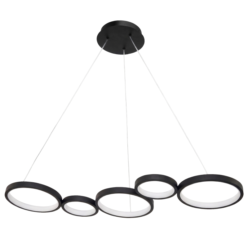 CEILING LAMP CHANDELIER REA APP1923-CP BLACK