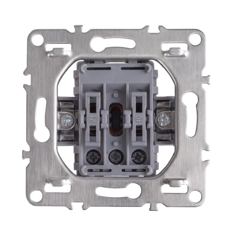 Toolight Double Switch Oste Jnh007-w Beige