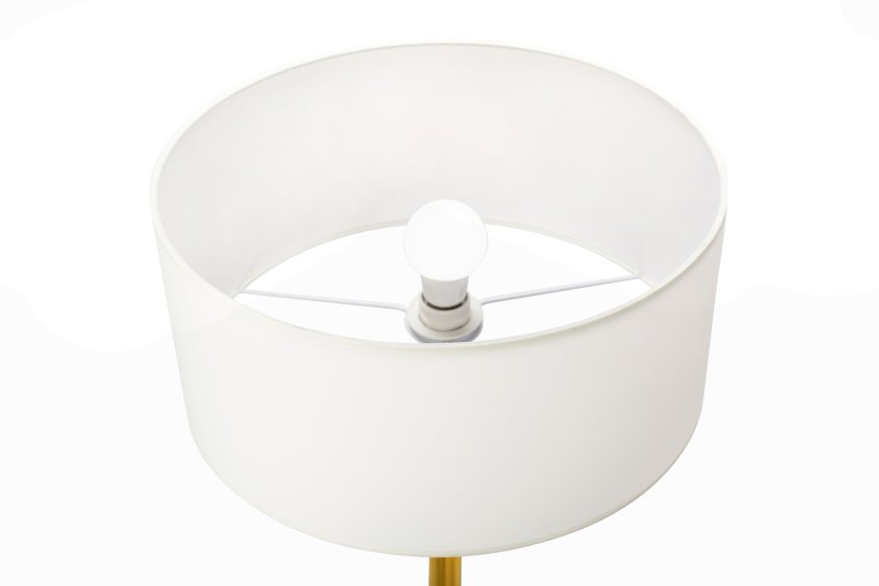 Floor Lamp Living Room Toolight APP966-3F Gold Round 1-light point E27 50x35x155cm