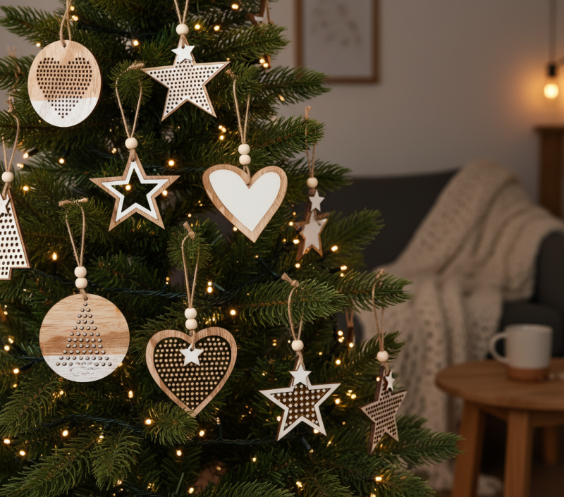 Christmas decorations 311366 mix 8pcs
