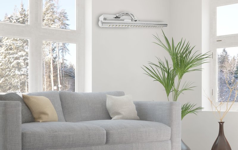 Bathroom Wall LED Light TOOLIGHT APP364-1W Chrome 5W 40cm