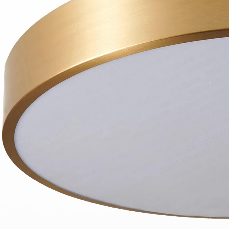 Ceiling Lamp Chandelier TOOLIGHT APP872-C Classic Gold 30cm Round 3-light points E27 30x8Cm