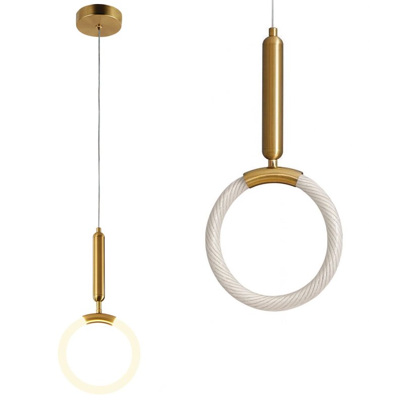 LED PENDANT LAMP TOOLIGHT LHJ058-CP1 4 BRUSHED GOLD