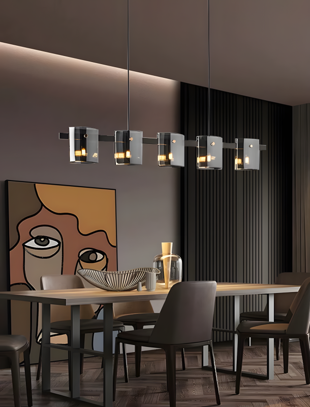 CEILING LAMP CHANDELIER TOOLIGHT APP1706-5CP GREY