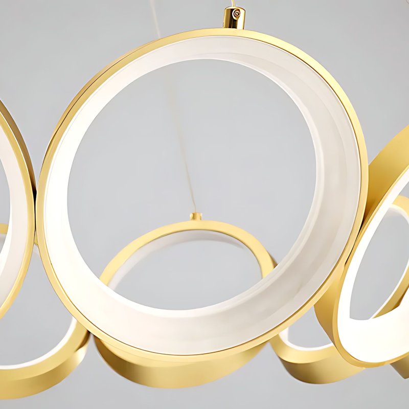 CEILING LAMP CHANDELIER TOOLIGHT APP1800-CP GOLD